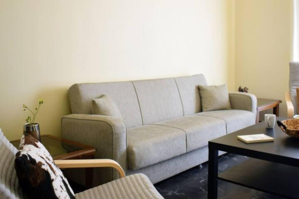 Marble Cool 2-Bedroom Down Town Yard House Kíssamos Eksteriør bilde